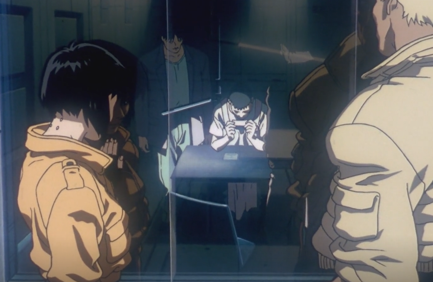 The garbage man being told his memories aren't real